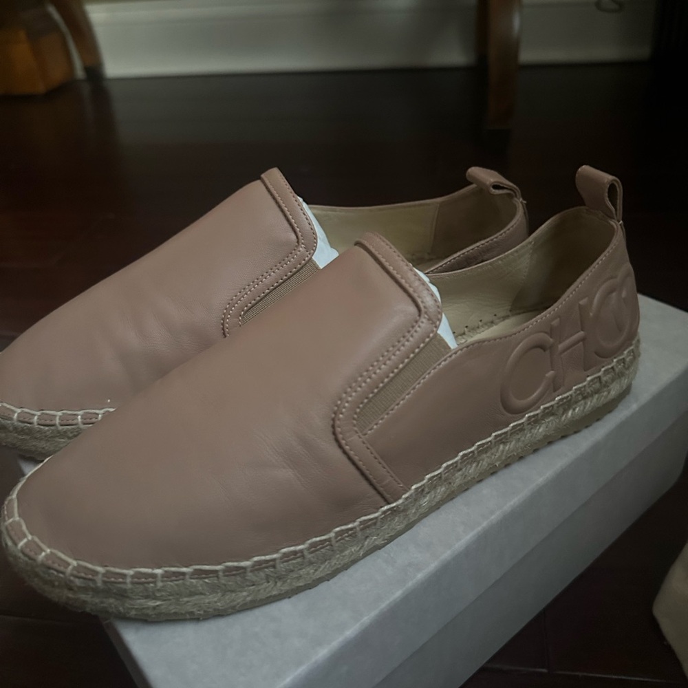 Jimmy choo Women's Tan Espadrille Shoes